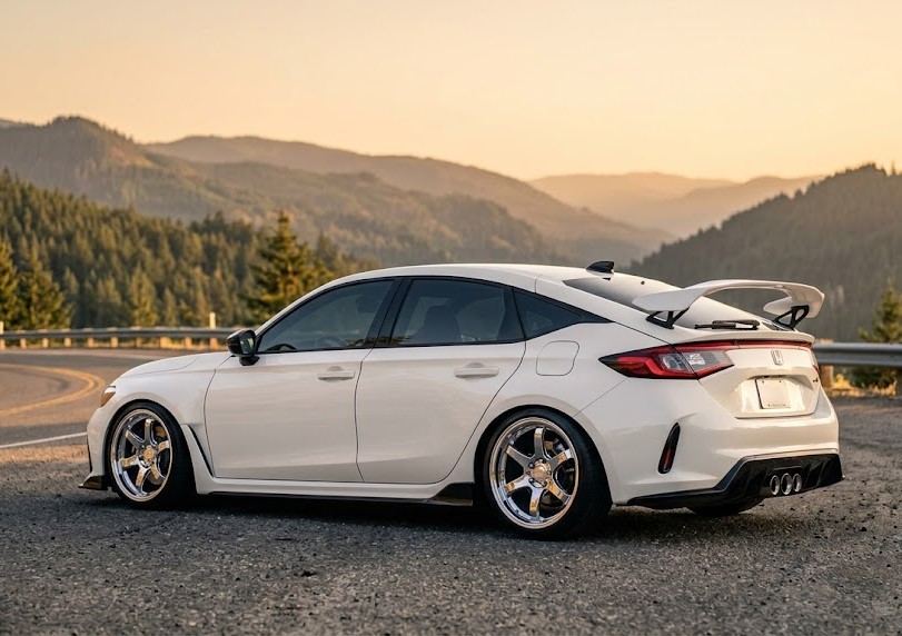 Rear sway bar upgrade options for Honda Civic Type R FK8 and FL5