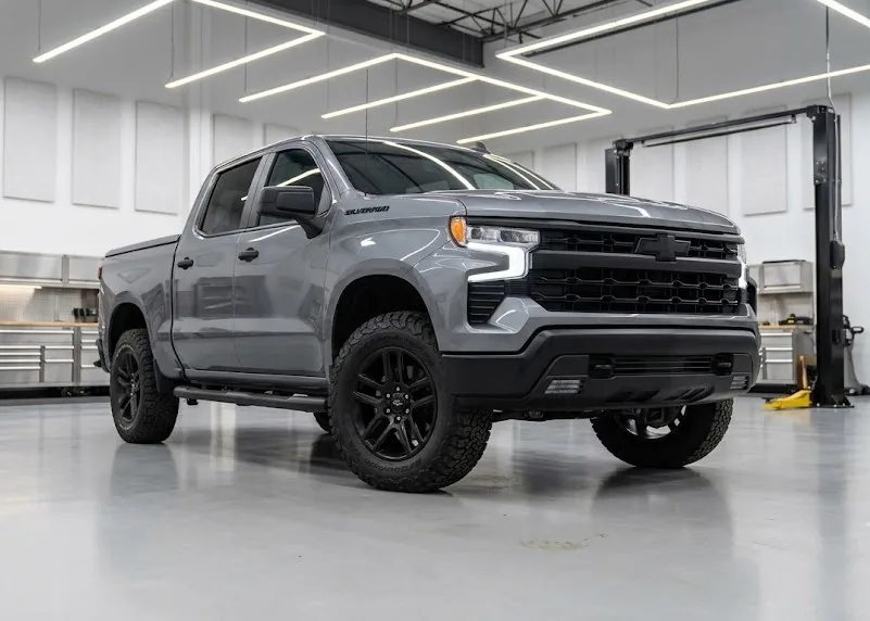 OEM+ Silverado build essentials — leveling kit, all-terrain tyres and protection upgrades